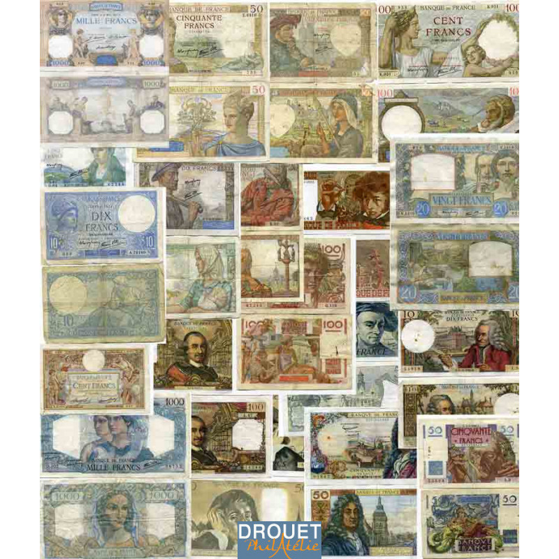 7 Billets Différents