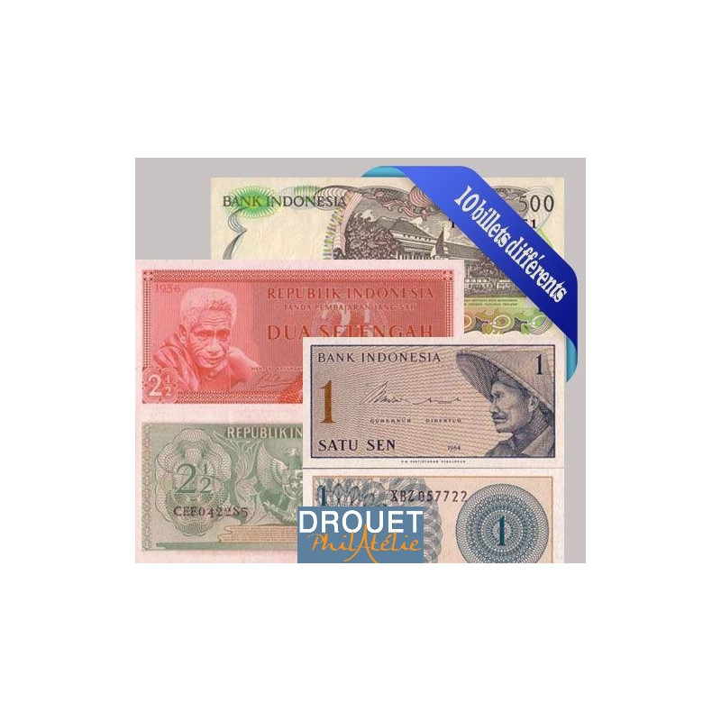 10 Billets Différents