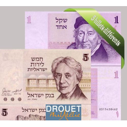 Israël assortiment billets...