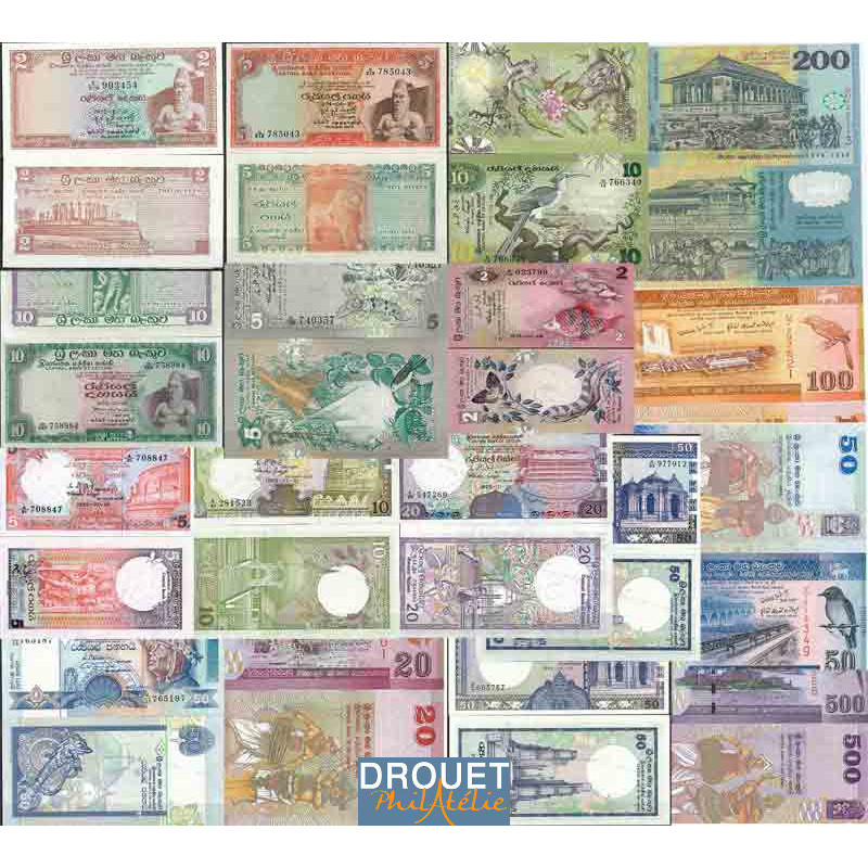 3 Billets Différents