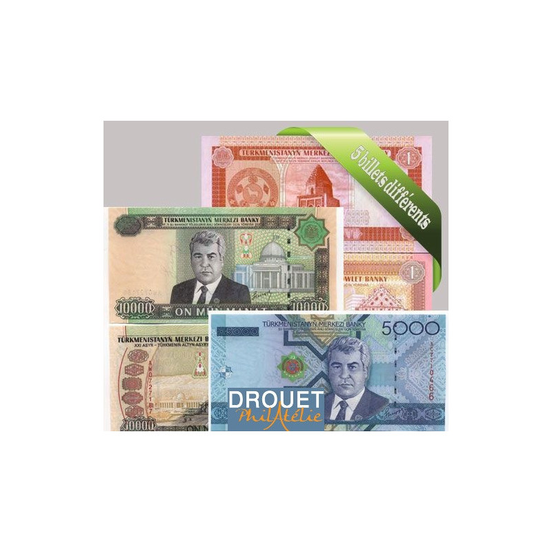 5 Billets Différents