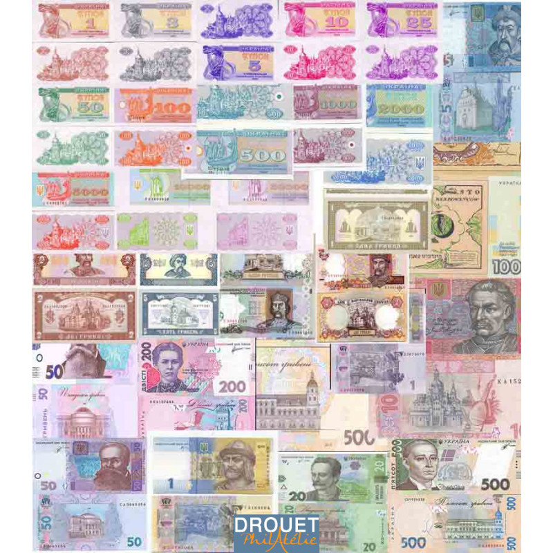 10 Billets Différents