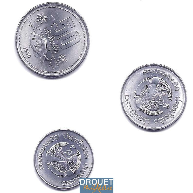 3 Pièces De Monnaie Différentes