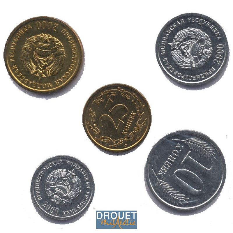 5 Pièces De Monnaie Différentes