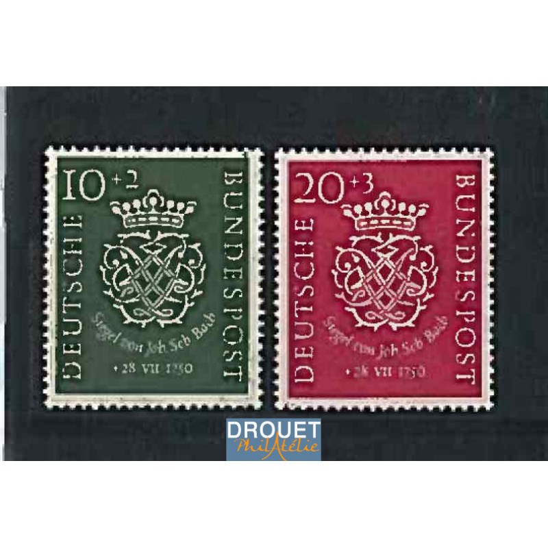 1950 Allemagne Année Complète Timbres Neufs