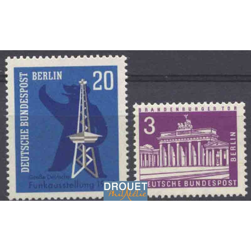 1963 Allemagne Berlin Année Complète Timbres Neufs