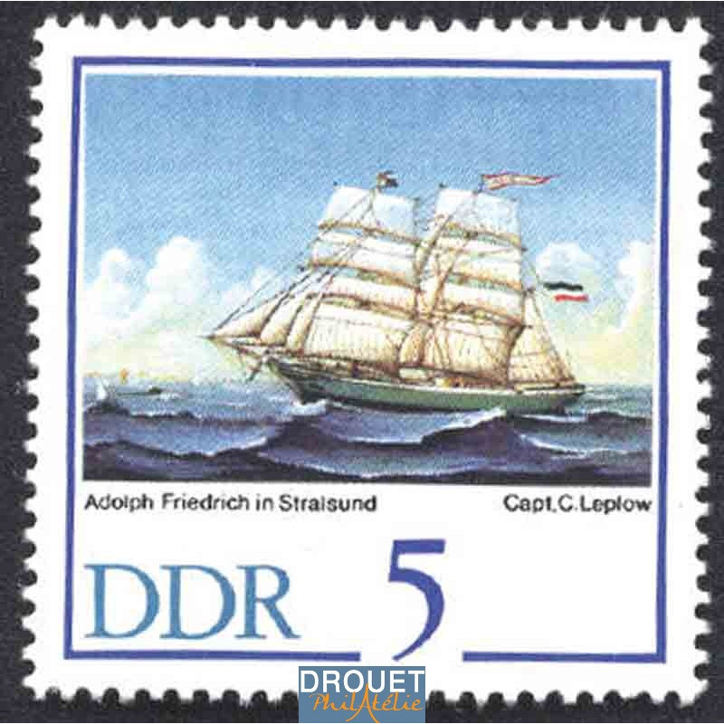 1988 Allemagne Est Année Complète Timbres Neufs