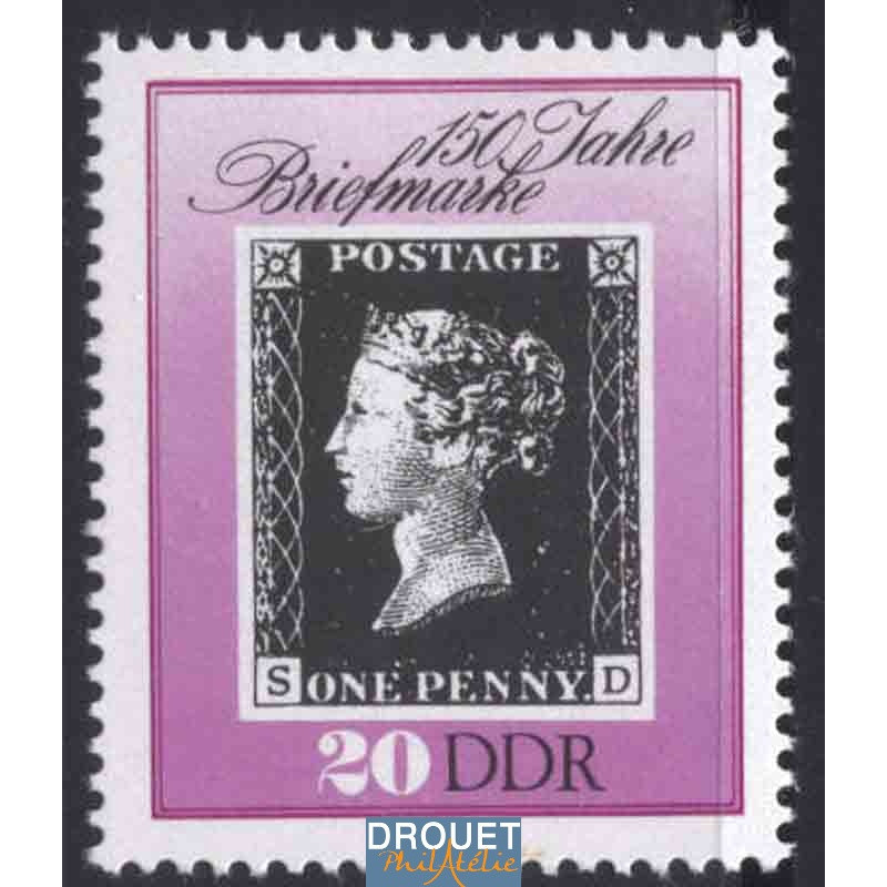 1990 Allemagne Est Année Complète Timbres Neufs