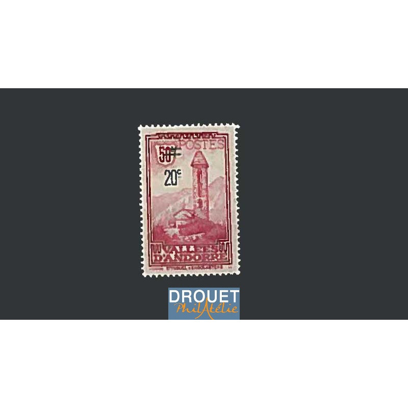 1935 Andorre Français Année Complète Timbres Neufs