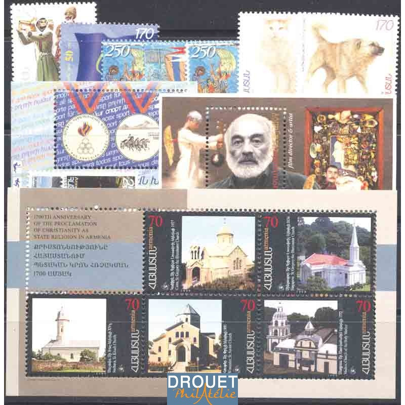 1999 Arménie Année Complète Timbres Neufs