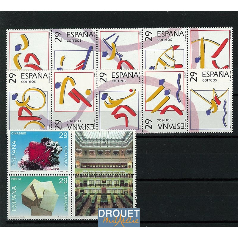 1994 Espagne Année Complète Timbres Neufs