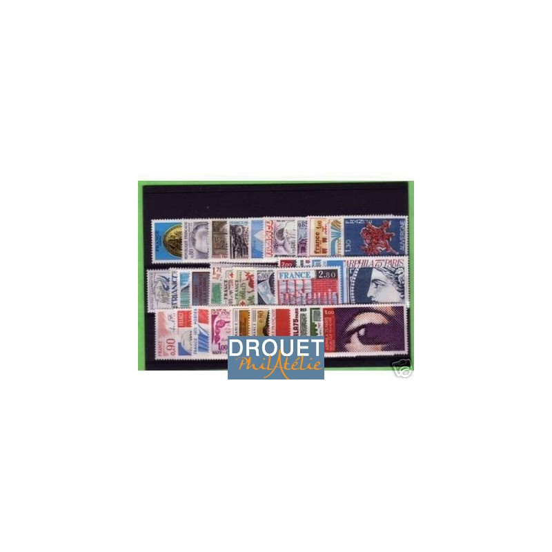 1975 France Année Complète Neufs