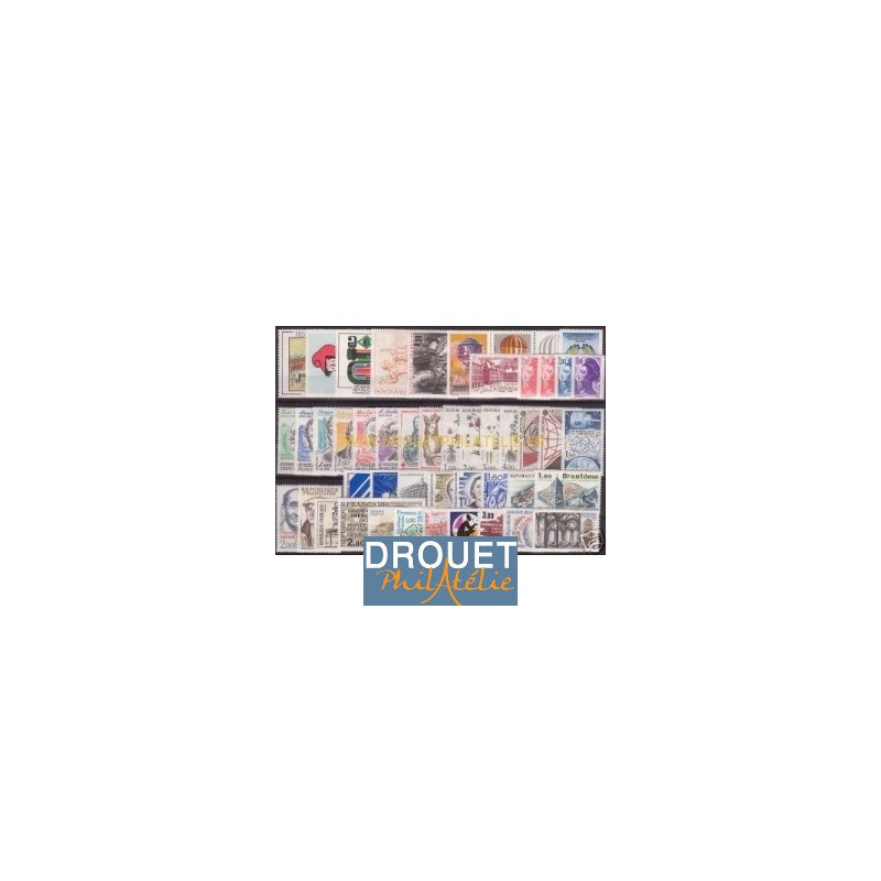 1983 France Année Complète Neufs