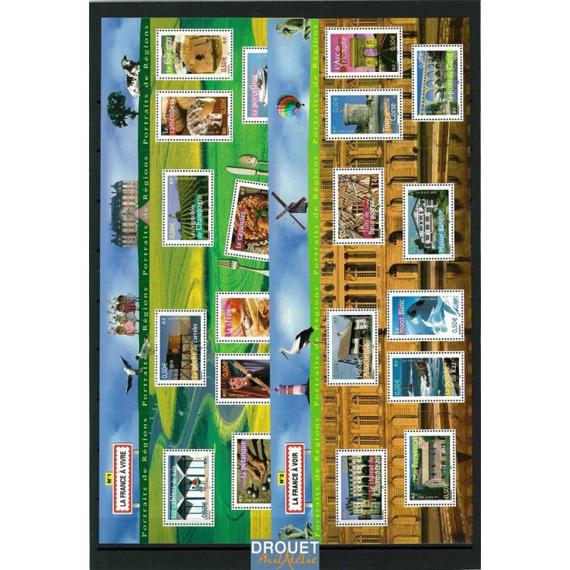 2003 France Année Complète Neufs