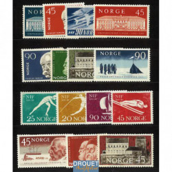 1961 norvège année complète...