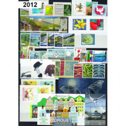 2012 suisse année complète...