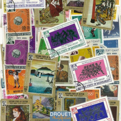 Aden et etats timbres poste...