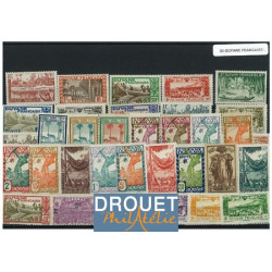 Guyane française timbres...