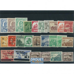 Japon occupation timbres...