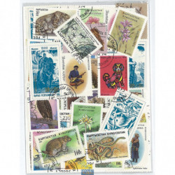Kirghizstan timbres poste...