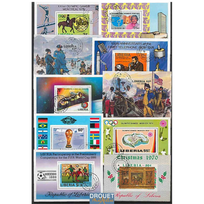 25 Blocs Feuillets Différents