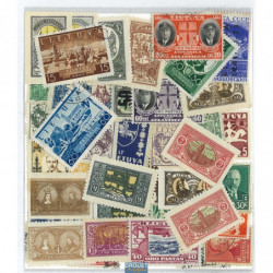 Lituanie avant 40 timbres...