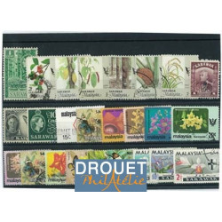 Sarawak timbres poste de...