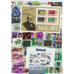Malawi timbres poste de...