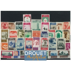 Maroc espagnol timbres...