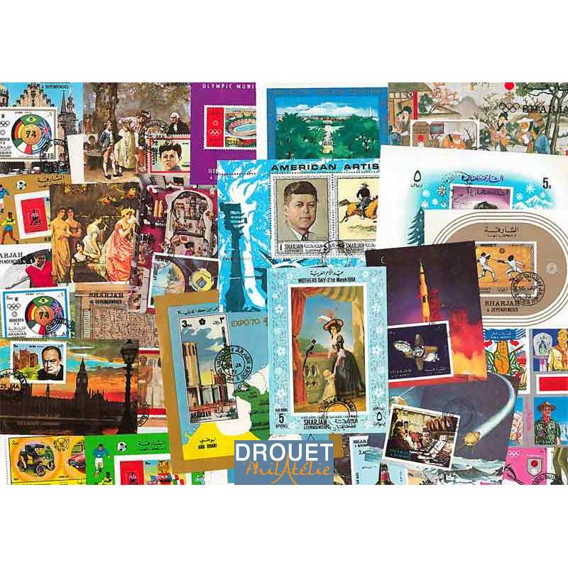 25 Blocs Feuillets Différents