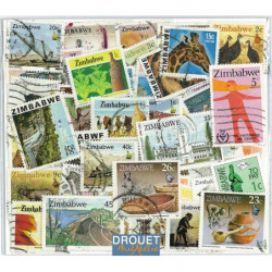 Zimbabwe timbres poste de...
