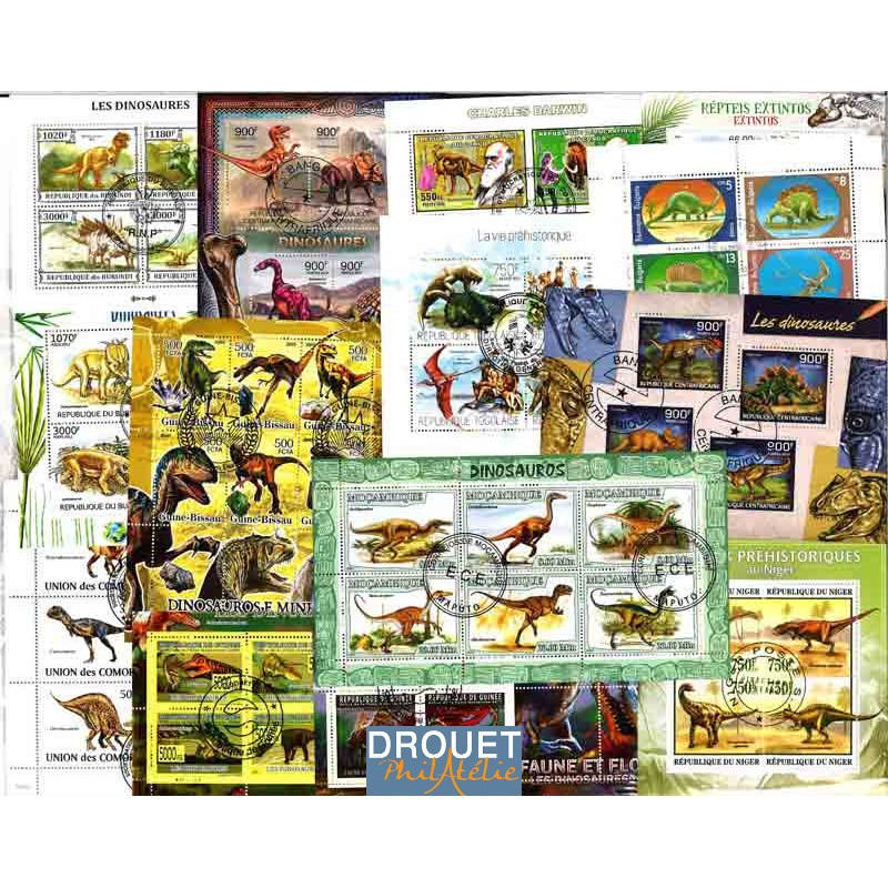 25 Blocs Feuillets Différents