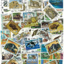 Animaux wwf timbres poste...