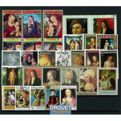 Peintres allemands timbres...