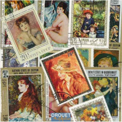 Renoir timbres poste de...