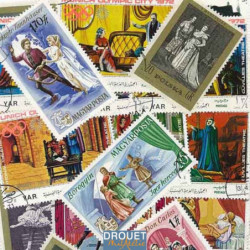Théâtre timbres poste de...