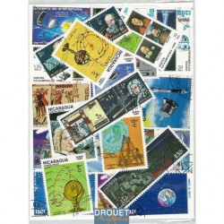 Halley comète timbres poste...