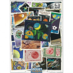 Planètes timbres poste de...