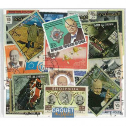 Churchill timbres poste de...