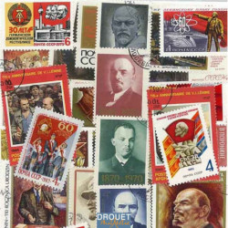 Lénine timbres poste de...
