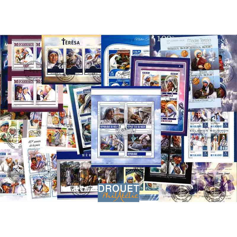 20 Blocs Feuillets Différents