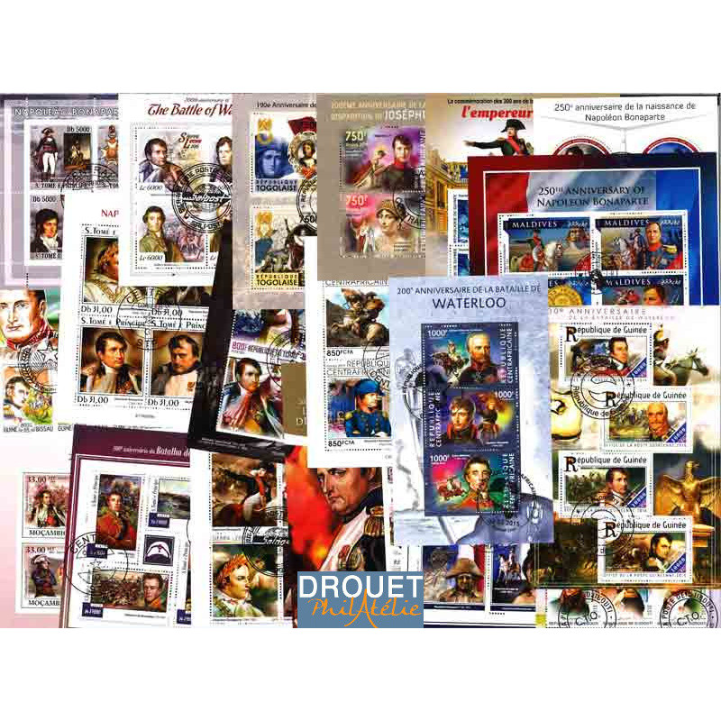 20 Blocs Feuillets Différents