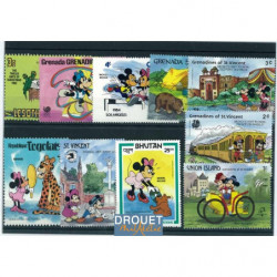 Walt disney minnie timbres...