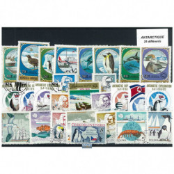Antarctique timbres poste...