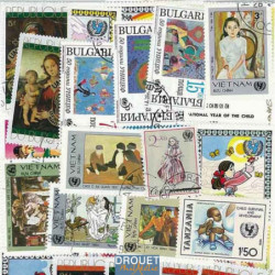 Unicef timbres poste de...