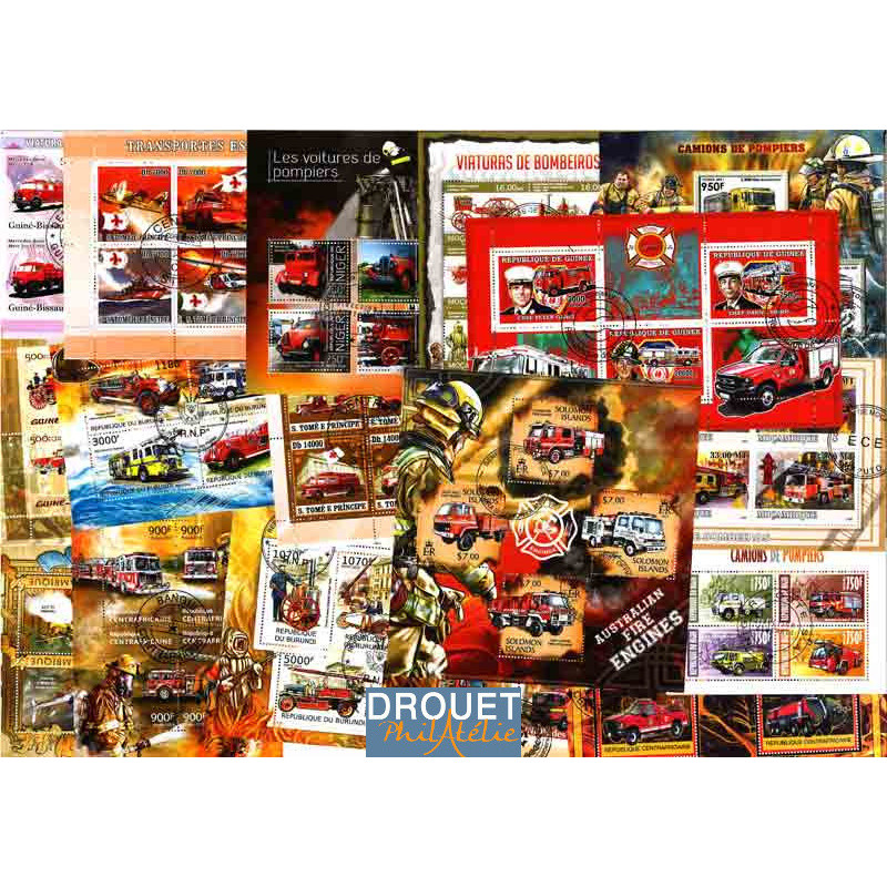 20 Blocs Feuillets Différents