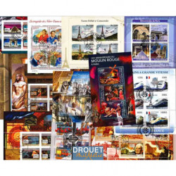 Monuments parisiens timbres...
