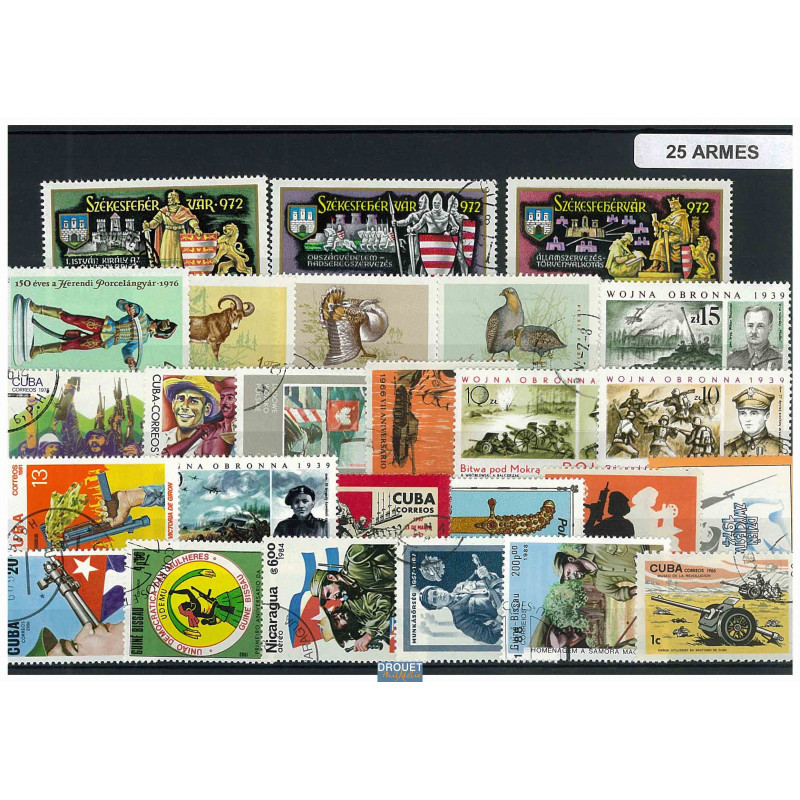 25 Timbres Différents
