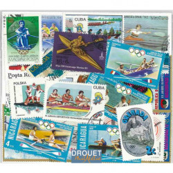 Canoë & aviron timbres...