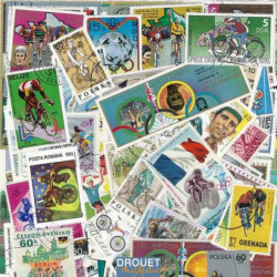 Cyclisme timbres poste de...